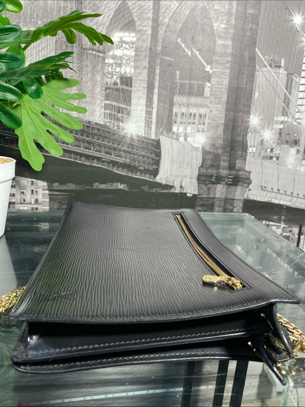 Authentic Louis Vuitton Black Epi Leather Double Sided Bag - Picture 15 of 17